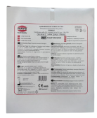 Compresse di Garza Sterili in TNT  4 strati cm. 10 x 20 ( 50 buste da 5 pz. cad. ) - RAYS Compresse di Garza Sterili in TNT  4 strati cm. 10 x 20 ( 50 buste da 5 pz. cad. ) - RAYS