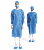 Camice Sterile Chirurgico monouso in SMS 43 gr. + 2 asciugamani assorbenti TG. L ( 4PRO ) Camice Sterile Chirurgico monouso in SMS 43 gr. + 2 asciugamani assorbenti TG. L ( 4PRO )
