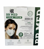 Mascherine FFP2 NR TYPE IIR - Colore Bianco - 100 pezzi ( 4 conf. da pz. ) Mascherine FFP2 NR TYPE IIR - Colore Bianco - 100 pezzi ( 4 conf. da pz. )