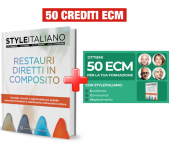 RESTAURI DIRETTI IN COMPOSITO di Styleitaliano ( Libro ) + 50 CREDITI ECM Corso Online RESTAURI DIRETTI IN COMPOSITO di Styleitaliano ( Libro ) + 50 CREDITI ECM Corso Online