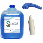 Gel per Ultrasuoni per Ecografia - Sacca da 5 Litri + Flacone con beccuccio dosatore -SANIFARMA Gel per Ultrasuoni per Ecografia - Sacca da 5 Litri + Flacone con beccuccio dosatore -SANIFARMA